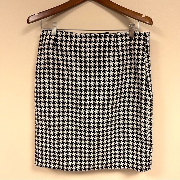 Dalia Collection houndstooth skirt    Size 8 - Picture 1 of 8